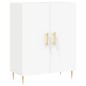 vidaXL Aparador alto madera contrachapada blanco 69,5x34x180 cm vidaXL Aparador alto madera contrachapada blanco 69,5x34x180 cm