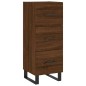vidaXL Aparador alto madera contrachapada roble marrón 34,5x34x180 cm vidaXL Aparador alto madera contrachapada roble marrón 34,5x34x180 cm