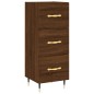 vidaXL Aparador alto madera contrachapada roble marrón 34,5x34x180 cm vidaXL Aparador alto madera contrachapada roble marrón 34,5x34x180 cm