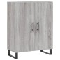 vidaXL Aparador alto madera contrachapada gris sonoma 69,5x34x180 cm vidaXL Aparador alto madera contrachapada gris sonoma 69,5x34x180 cm