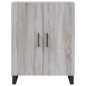 vidaXL Aparador alto madera contrachapada gris sonoma 69,5x34x180 cm vidaXL Aparador alto madera contrachapada gris sonoma 69,5x34x180 cm