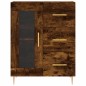vidaXL Aparador alto madera contrachapada roble ahumado 69,5x34x180 cm vidaXL Aparador alto madera contrachapada roble ahumado 69,5x34x180 cm