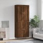 vidaXL Aparador alto madera contrachapada marrón roble 69,5x34x180 cm vidaXL Aparador alto madera contrachapada marrón roble 69,5x34x180 cm
