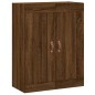 vidaXL Aparador alto madera contrachapada marrón roble 69,5x34x180 cm vidaXL Aparador alto madera contrachapada marrón roble 69,5x34x180 cm