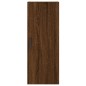 vidaXL Aparador alto madera contrachapada roble marrón 34,5x34x180 cm vidaXL Aparador alto madera contrachapada roble marrón 34,5x34x180 cm