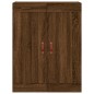vidaXL Aparador alto madera contrachapada marrón roble 69,5x34x180 cm vidaXL Aparador alto madera contrachapada marrón roble 69,5x34x180 cm