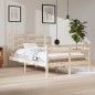 vidaXL Estructura de cama madera maciza de pino 120x200 cm vidaXL Estructura de cama madera maciza de pino 120x200 cm
