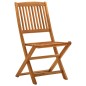 vidaXL Juego de comedor de jardín 5 piezas madera maciza de acacia vidaXL Juego de comedor de jardín 5 piezas madera maciza de acacia