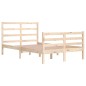 vidaXL Estructura de cama madera maciza de pino 120x200 cm vidaXL Estructura de cama madera maciza de pino 120x200 cm