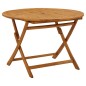 vidaXL Juego de comedor de jardín 5 piezas madera maciza de acacia vidaXL Juego de comedor de jardín 5 piezas madera maciza de acacia