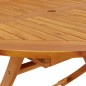 vidaXL Juego de comedor de jardín 5 piezas madera maciza de acacia vidaXL Juego de comedor de jardín 5 piezas madera maciza de acacia