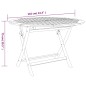 vidaXL Juego de comedor de jardín 5 piezas madera maciza de acacia vidaXL Juego de comedor de jardín 5 piezas madera maciza de acacia