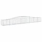 vidaXL Cestas de gaviones 9 uds forma de arco hierro 400x50x40/60 cm vidaXL Cestas de gaviones 9 uds forma de arco hierro 400x50x40/60 cm