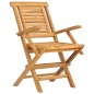 vidaXL Sillas de jardín plegables 4 uds madera maciza teca 56x63x90 cm vidaXL Sillas de jardín plegables 4 uds madera maciza teca 56x63x90 cm