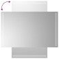 vidaXL Espejo de baño con LED 50x80 cm vidaXL Espejo de baño con LED 50x80 cm