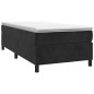 vidaXL Cama box spring con colchón cuero sintético negro 90x190 cm vidaXL Cama box spring con colchón cuero sintético negro 90x190 cm