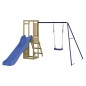 vidaXL Parque infantil de exterior madera de pino impregnada vidaXL Parque infantil de exterior madera de pino impregnada