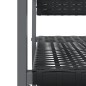 vidaXL Juego de comedor para jardín 7 piezas ratán sintético y acero vidaXL Juego de comedor para jardín 7 piezas ratán sintético y acero