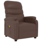 vidaXL Sillón de masaje cuero sintético marrón vidaXL Sillón de masaje cuero sintético marrón