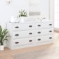 vidaXL Aparadores 2 piezas madera contrachapada blanco vidaXL Aparadores 2 piezas madera contrachapada blanco