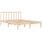 vidaXL Estructura de cama madera maciza de pino 120x190 cm vidaXL Estructura de cama madera maciza de pino 120x190 cm