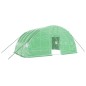 vidaXL Invernadero con estructura de acero verde 24 m² 6x4x2,85 m vidaXL Invernadero con estructura de acero verde 24 m² 6x4x2,85 m