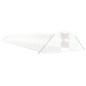 vidaXL Invernadero con estructura de acero blanco 96 m² 24x4x2 m vidaXL Invernadero con estructura de acero blanco 96 m² 24x4x2 m