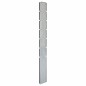 vidaXL Postes de valla de jardín 30 uds acero galvanizado plata 180 cm vidaXL Postes de valla de jardín 30 uds acero galvanizado plata 180 cm