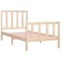 vidaXL Estructura de cama madera maciza 90x190 cm vidaXL Estructura de cama madera maciza 90x190 cm