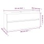 vidaXL Mueble de baño con lavabo madera contrachapada gris Sonoma vidaXL Mueble de baño con lavabo madera contrachapada gris Sonoma