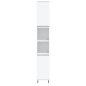 vidaXL Juego de muebles de baño 3 pzas madera contrachapada blanco vidaXL Juego de muebles de baño 3 pzas madera contrachapada blanco