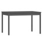 vidaXL Juego de comedor de jardín 5 piezas madera maciza pino gris vidaXL Juego de comedor de jardín 5 piezas madera maciza pino gris
