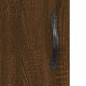 vidaXL Aparador alto madera contrachapada marrón roble 69,5x34x180 cm vidaXL Aparador alto madera contrachapada marrón roble 69,5x34x180 cm