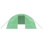 vidaXL Invernadero con estructura de acero verde 16 m² 4x4x2 m vidaXL Invernadero con estructura de acero verde 16 m² 4x4x2 m