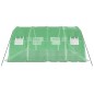vidaXL Invernadero con estructura de acero verde 16 m² 4x4x2 m vidaXL Invernadero con estructura de acero verde 16 m² 4x4x2 m