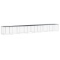 vidaXL Gallinero con techo acero galvanizado antracita 803x98x90 cm vidaXL Gallinero con techo acero galvanizado antracita 803x98x90 cm