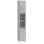vidaXL Set muebles de baño 2 piezas madera contrachapada gris hormigón vidaXL Set muebles de baño 2 piezas madera contrachapada gris hormigón