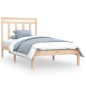 vidaXL Estructura de cama madera maciza 100x200 cm vidaXL Estructura de cama madera maciza 100x200 cm