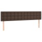 vidaXL Cabeceros 2 unidades de cuero sintético marrón 80x5x78/88 cm vidaXL Cabeceros 2 unidades de cuero sintético marrón 80x5x78/88 cm