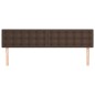vidaXL Cabeceros 2 unidades de cuero sintético marrón 80x5x78/88 cm vidaXL Cabeceros 2 unidades de cuero sintético marrón 80x5x78/88 cm