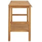 vidaXL Mueble de baño madera maciza de teca 132x45x75 cm vidaXL Mueble de baño madera maciza de teca 132x45x75 cm