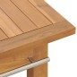 vidaXL Mueble de baño madera maciza de teca 132x45x75 cm vidaXL Mueble de baño madera maciza de teca 132x45x75 cm