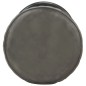 vidaXL Taburete de cocina de cuero auténtico gris envejecido vidaXL Taburete de cocina de cuero auténtico gris envejecido