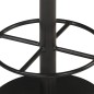 vidaXL Taburete de cocina de cuero auténtico gris envejecido vidaXL Taburete de cocina de cuero auténtico gris envejecido