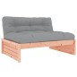 vidaXL Juego de muebles jardín 2 pzas y cojines madera abeto Douglas vidaXL Juego de muebles jardín 2 pzas y cojines madera abeto Douglas