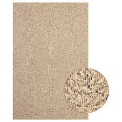 vidaXL Alfombra con aspecto de yute interior y exterior 200x290 cm