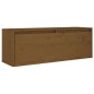 vidaXL Muebles para TV 6 piezas madera maciza de pino marrón miel
