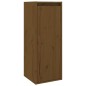 vidaXL Muebles para TV 6 piezas madera maciza de pino marrón miel