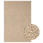vidaXL Alfombra con aspecto de yute interior y exterior 140x200 cm vidaXL Alfombra con aspecto de yute interior y exterior 140x200 cm
