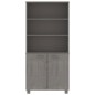 vidaXL Aparador HAMAR madera de pino maciza gris claro vidaXL Aparador HAMAR madera de pino maciza gris claro